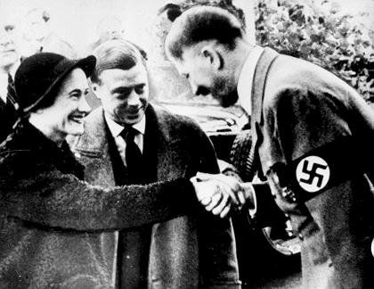 The Duke and Duchess of Windsor meet Adolf Hitler in 1937