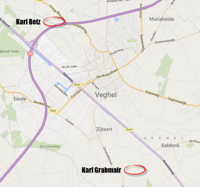 Veghel map