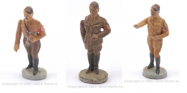 The many faces of Hitler trinkets. [Photo Credit: Vectis Auctions LTD]