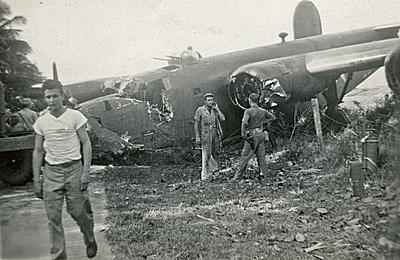 #21 Lt. George Smith's crash on takeoff