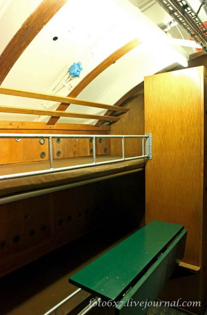 U-995 Crew Quarters. Photo:foto6x7.livejournal.com