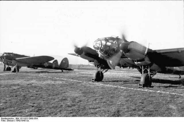 The German Heinkel He 111. By Bundesarchiv – CC BY-SA 3.0 de