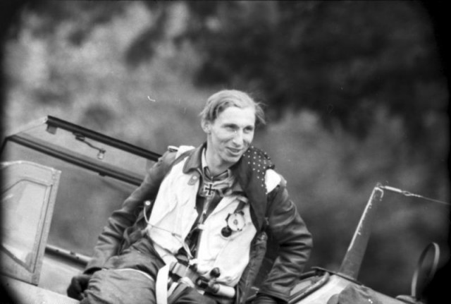 Flugzeug Messerschmitt Me 109, Pilot