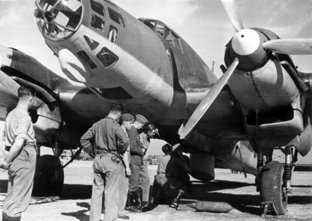 Spanien, Flugzeug der Legion Condor