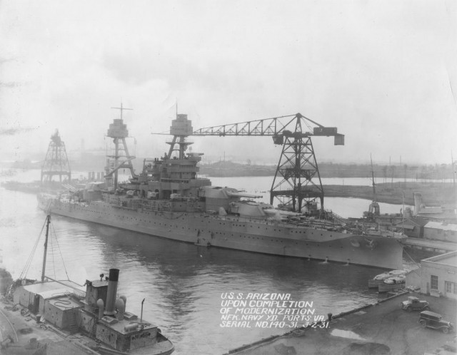 USS_Arizona_after_1931_modernization_NARA_19-LC-19B-3_zpsd47743cd