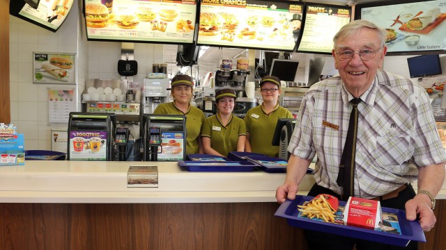 Oldest McDonald’s Employee