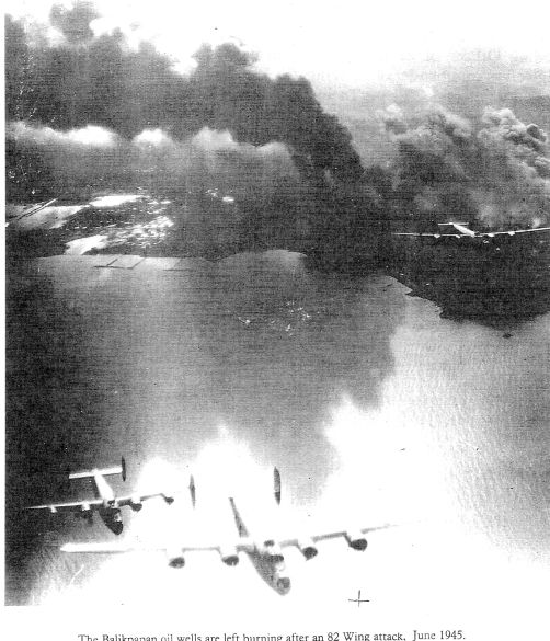 B-24 Air Raid on Balikpapan