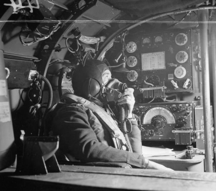 Lancaster_wireless_operator_WWII_IWM_CH_8790