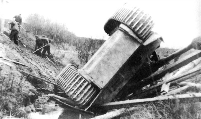 Destroyed Tiger I.