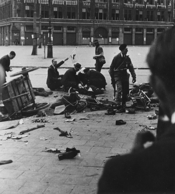 end of WWII in Netherlands