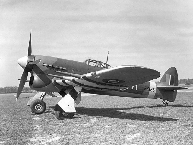 Hawker Typhoon Mk I B1.