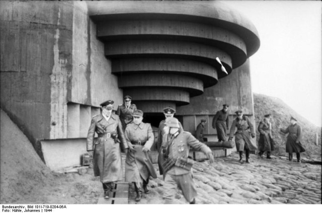 Atlantikwall, Geschützbunker, Inspektion