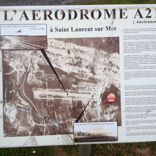 Normandy Omaha Beach A-2 airstrip