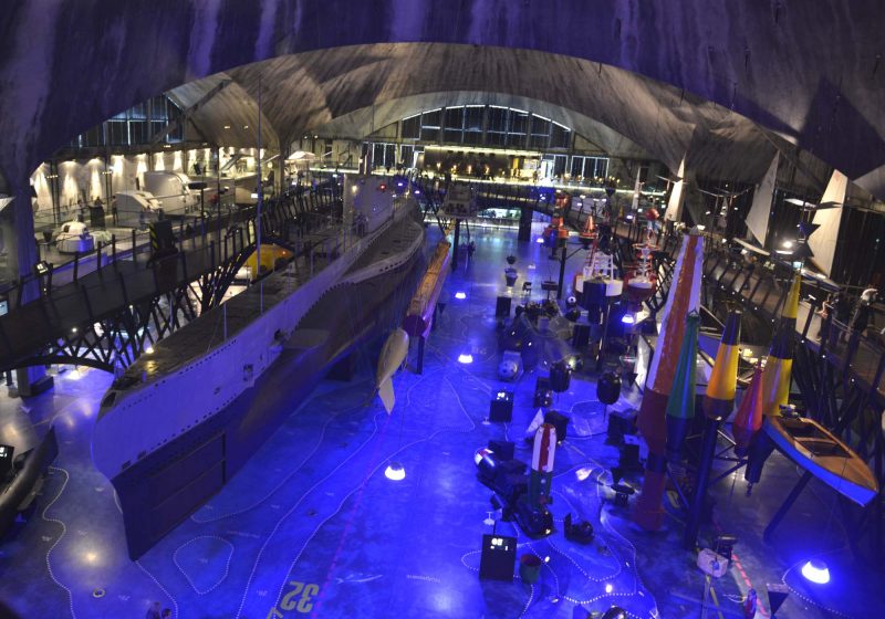 The Seaplane Harbour Museum in Tallinn Estonia.  PICTURE BY: DORSET MEDIA SERVICE 16 MALLAMS, PORTLAND, DORSET. DT5 1NJ. TEL: 07815 100648