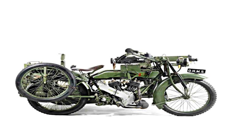 WWI motorbike