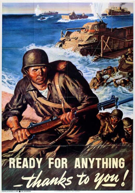 Ready for anything poster