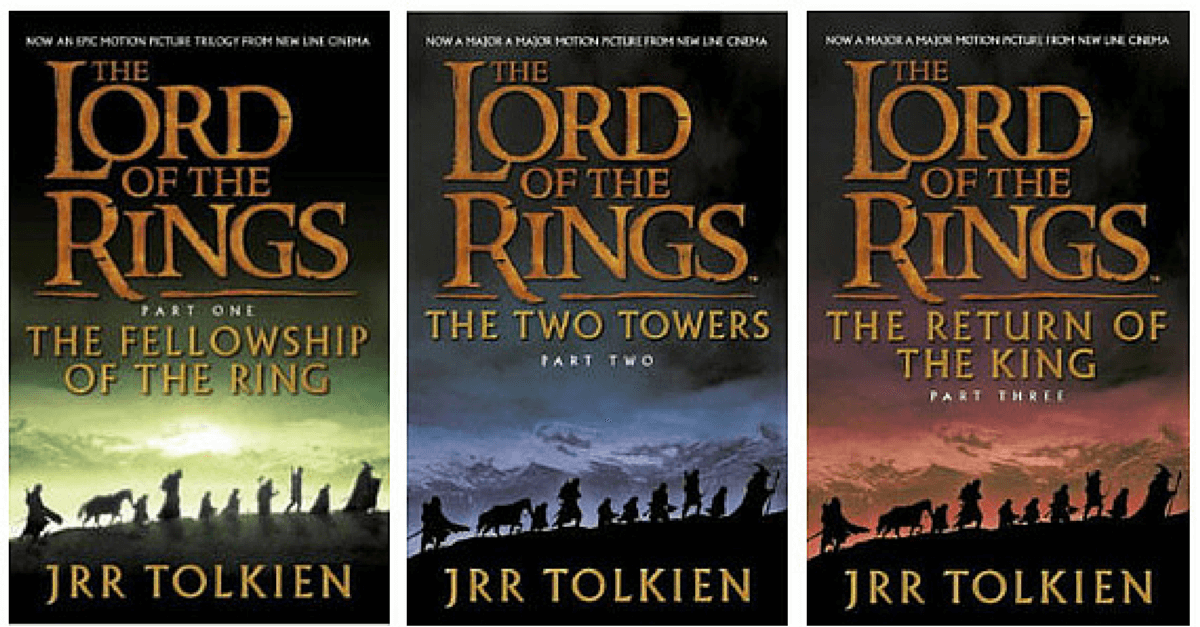 lord of the rings books in order