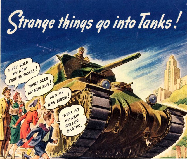 WWII ad Tank