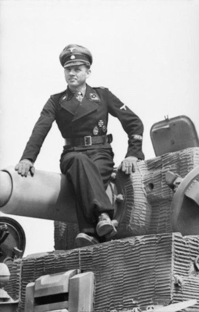 Nazi tank commander
