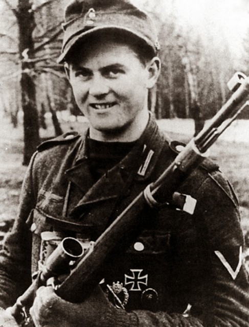 Matthäus Hetzenauer - Austrian sniper with 345 confirmed kills