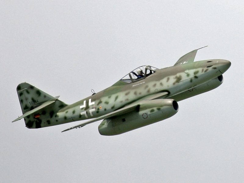 Me 262 (A-1c) replica of (A1-a), Berlin air show, 2006. <a href=