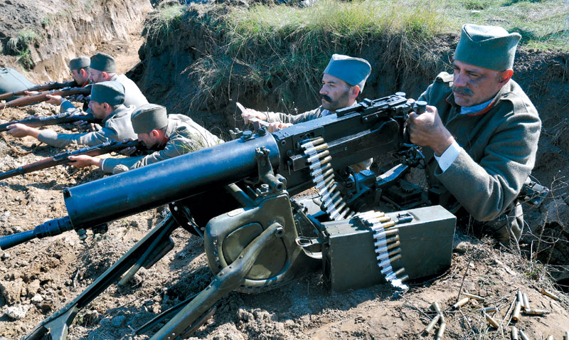 Serbian Maxim Gun
