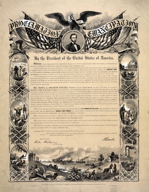 The Emancipation Proclamation