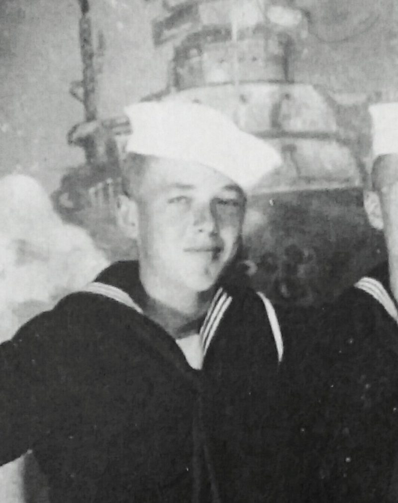 Pictured in naval uniform in 1946, Bobby George says he was humbled by the opportunity to visit the war memorials recently in Washington, D.C., as part of the Central Missouri Honor Flight program.   Courtesy of Bobby George  