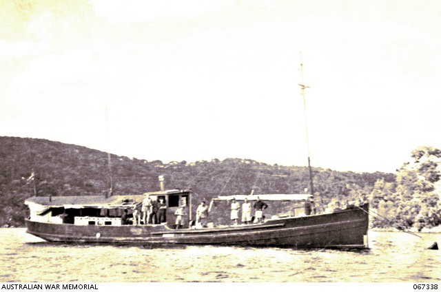 The fishing vessel used for Operation Jaywick