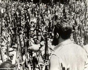 Castro addresses the nation, officially declaring Cuba to be a socialist state, and telling the people to prepare for an Amerian invasion