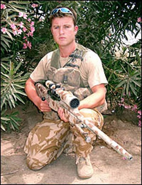 Welsh Royal Marine Corporal Matt Hughes