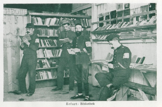 http://www.bl.uk/collection-items/powgermany POWs of various nationalities at a German prison camp