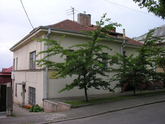 Former Japanese Consulate in Kaunas where Sugihara lived and issued his visas