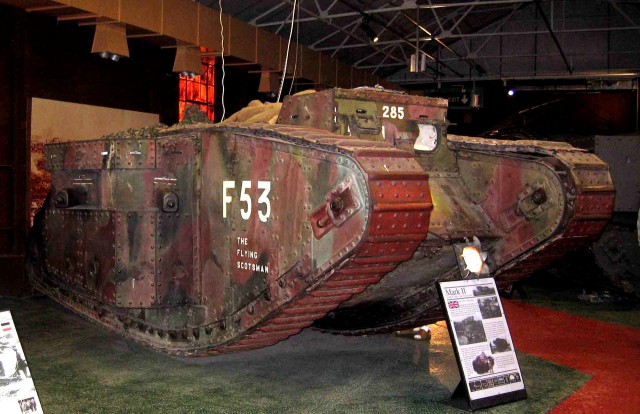 WW1_Tank_Mark_II,_Bovington