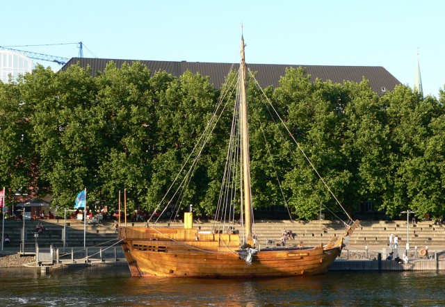 Trade-cogs were the main transport vessels of Northern Europe. (Wikipedia)