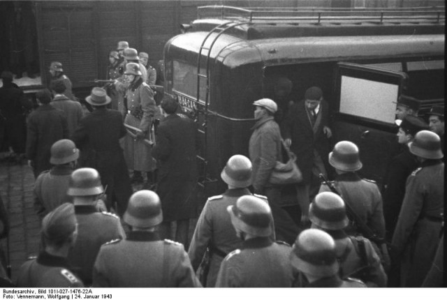 Marseille, Gare d'Arenc. Deportation von Juden