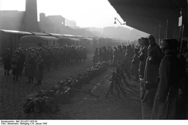 Marseille, Gare d'Arenc. Deportation von Juden