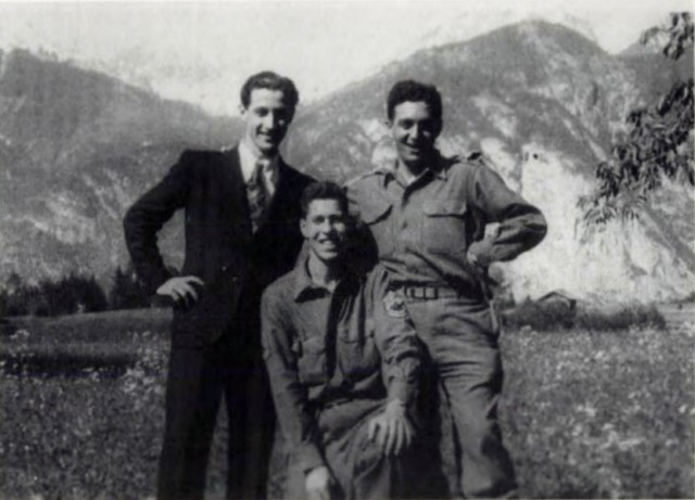 From left to right: Franz Weber, Hans Wijnberg, and Fred Mayer