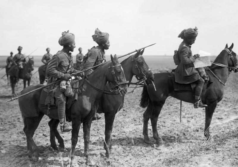 Indian Cavalry on the Western front 1914 (Wikipedia)