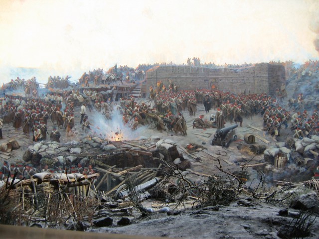 Siege of Sevastopol by Franz Roubaud (Wikipedia)