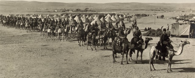 The_camel_corps_at_Beersheba2