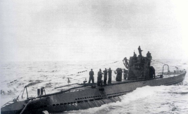 The U-462, similar to the design of the U-468, Both are of the Type VIIC U-boat