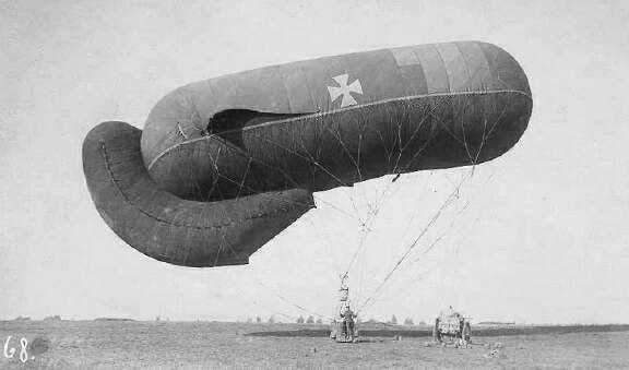 German observation balloon