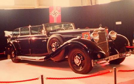 The ICM Typ 770K (W150) Tourenwagen that Hitler used, not the one Rochefoucauld stole 