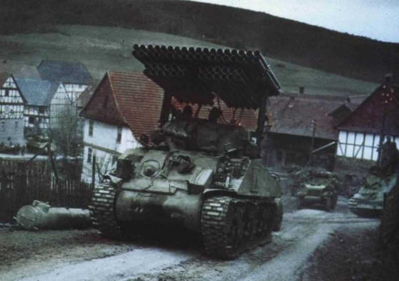 Sherman With Rockets Rocket Firing Shermans - 20 Awesome pics and video! | War History Online