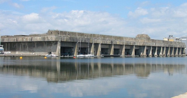 The Saint-Nazaire submarine base