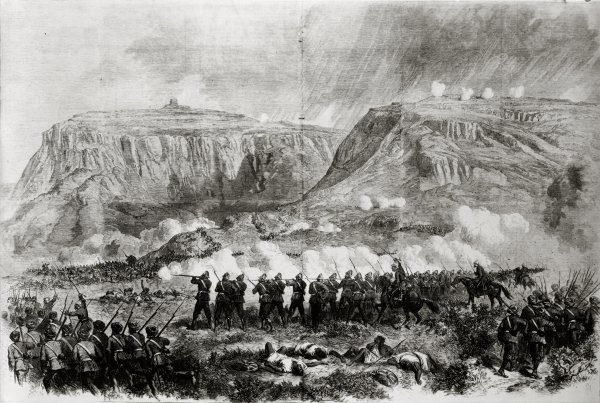 The Battle of Magdala, 1868