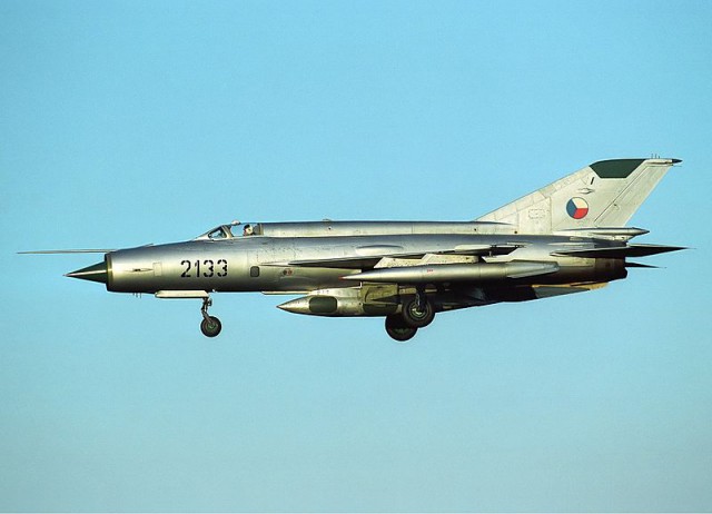 https://en.wikipedia.org/wiki/Mikoyan-Gurevich_MiG-21 Mikoyan-Gurevich MiG-21