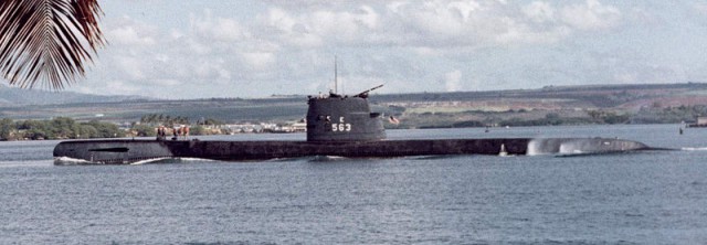 USS Tang at Pearl Harbor via https://commons.wikimedia.org/wiki/File:USS_Tang_(SS-563).jpg