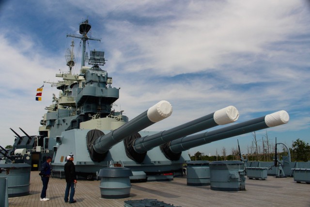 Wilmington USS North Carolina Michael Milne photo